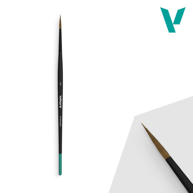 vallejo no3 naturalk hair round