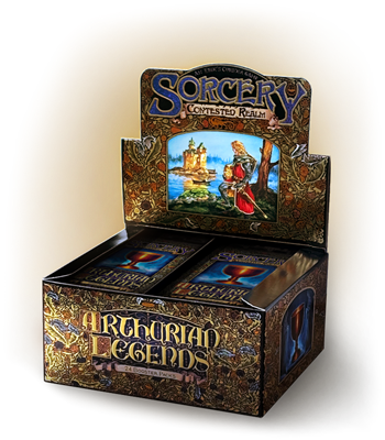 Sorcery TCG Arthurian Legends Display