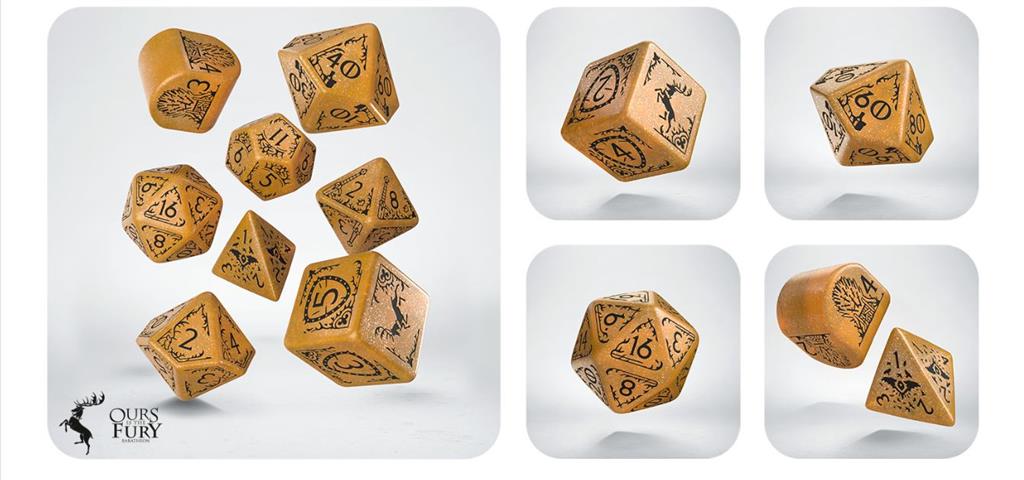 GoT Dice Set Baratheon